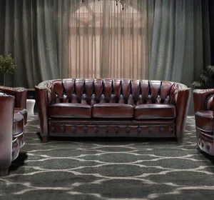 Somatec Leather Sofa Set