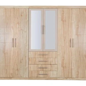 Marry-En 6 Door 4 Drawer Wardrobe