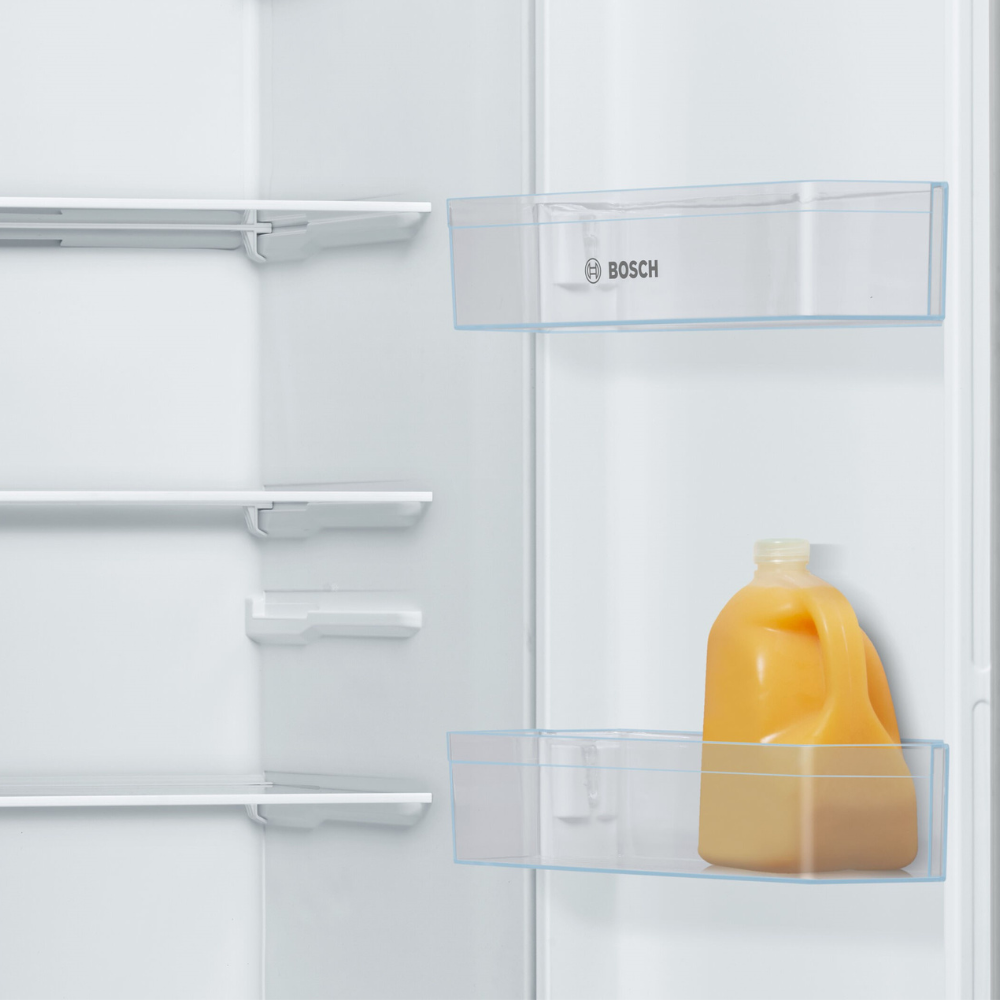Bosch 560L Series 4 Side by Side Fridge Freezer Total No Frost Inox - Image 5