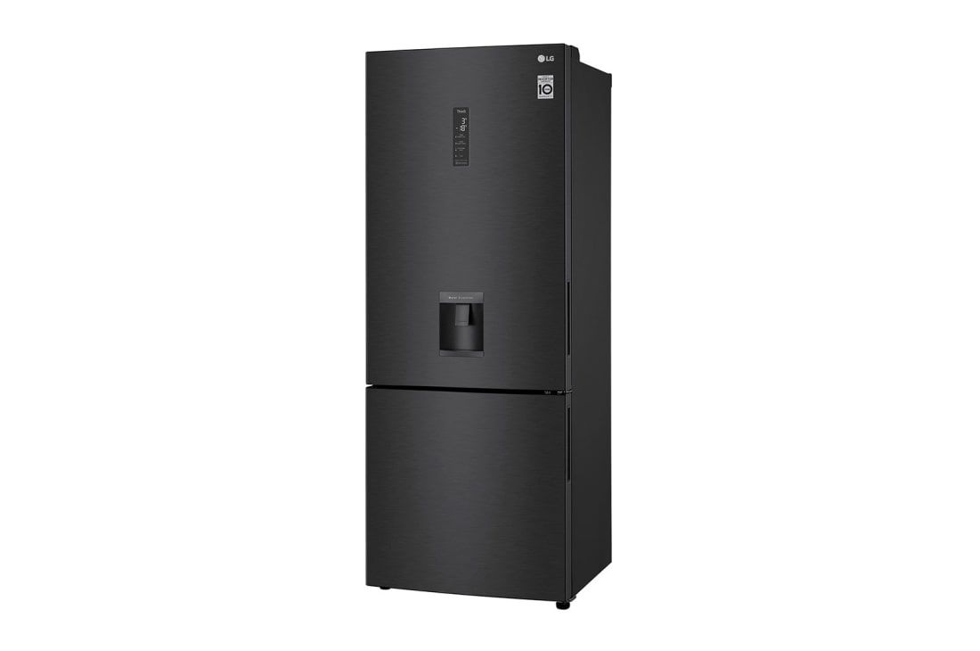 LG Matte Black 446L Bottom Freezer Fridge Smart Invert Comp. - Image 5