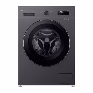 LG 9kg Front Loader Washing Machine in Middle Black Finish