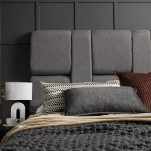 Trivia Double Headboard, Grey
